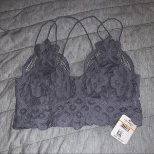 grey free people bralette